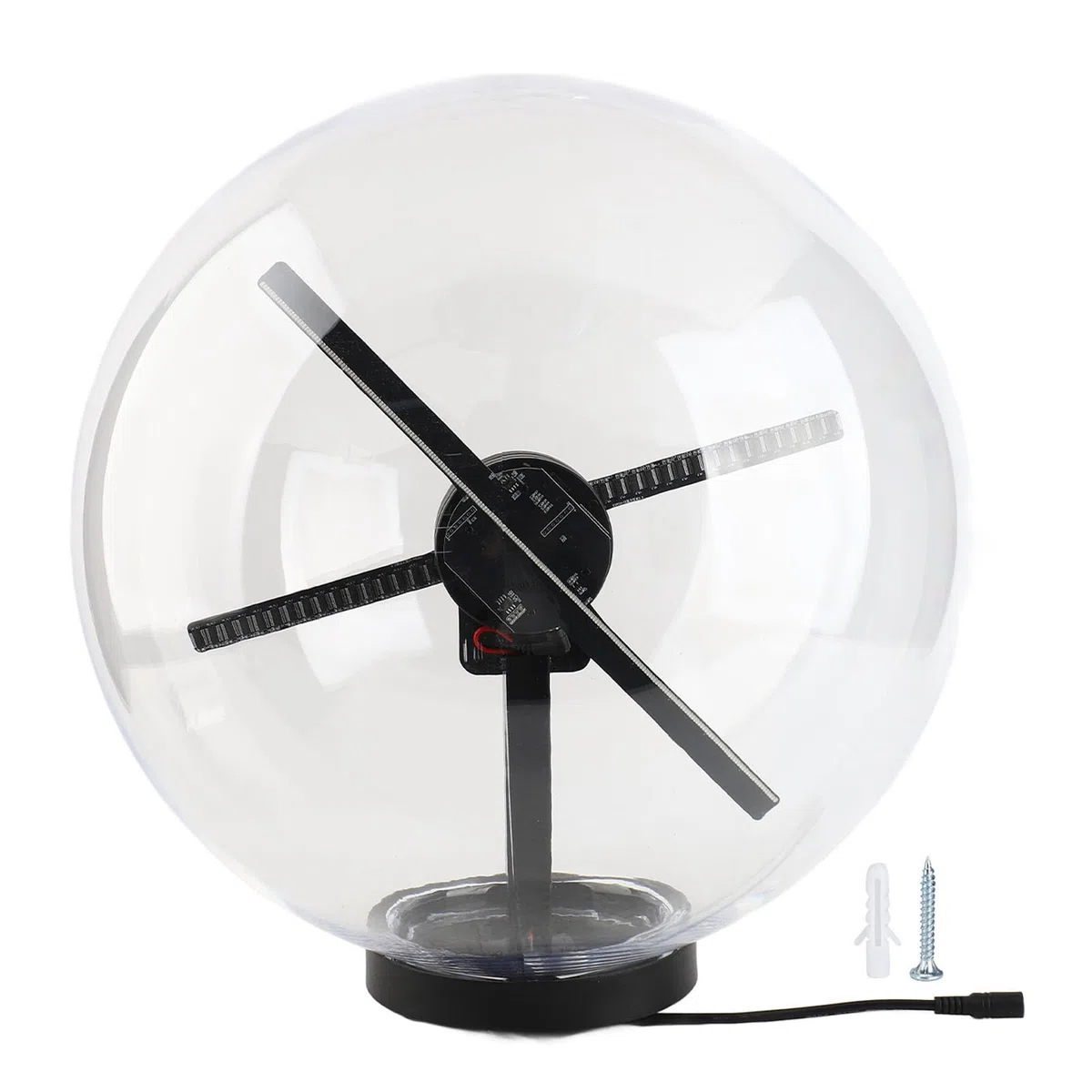 Holografischer Projektor mit WiFi-Steuerung, 12,6-Zoll-3D-Werbedisplay (EU-Stecker)