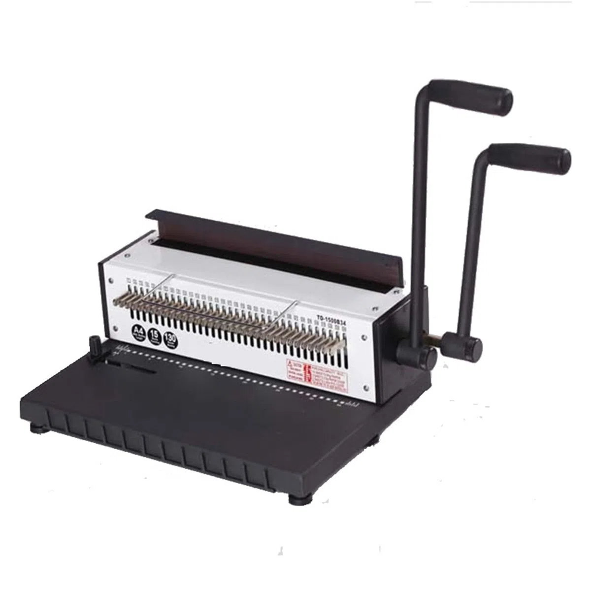Bindemaschine, Doppelring-Bindemaschine mit Eisenring, A4-Bindemaschine mit Vollmessern, Tischkalender-Locher-Bindemaschine