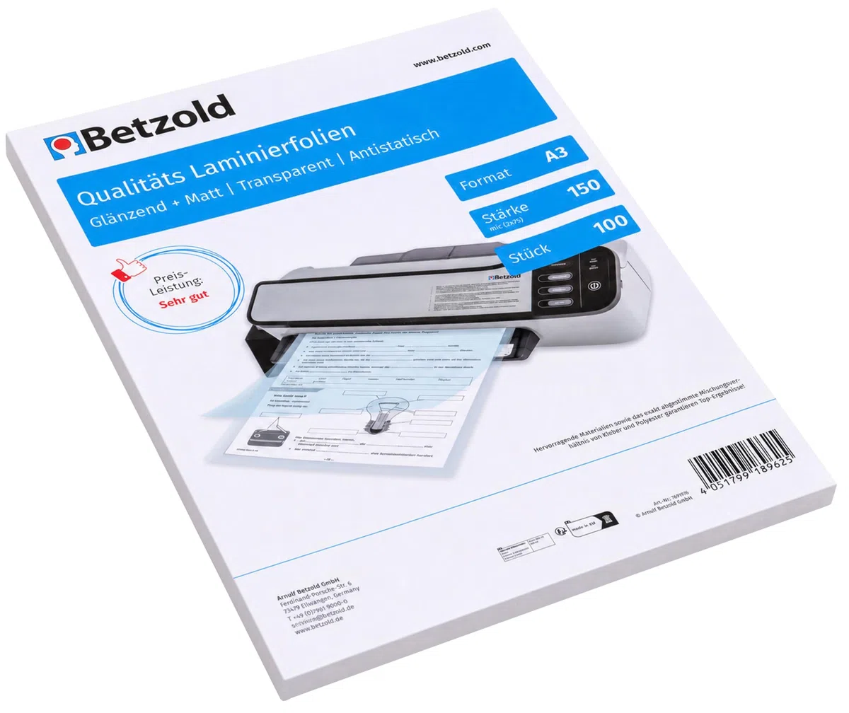 Betzold Laminierfolien DIN A3