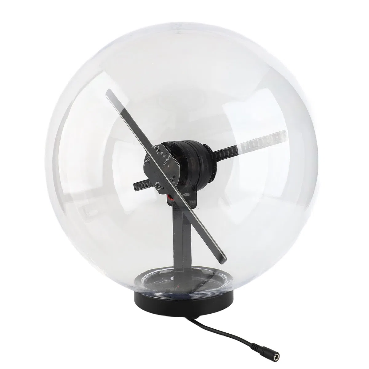 Holografischer Projektor mit WiFi-Steuerung, 12,6-Zoll-3D-Werbedisplay (EU-Stecker)