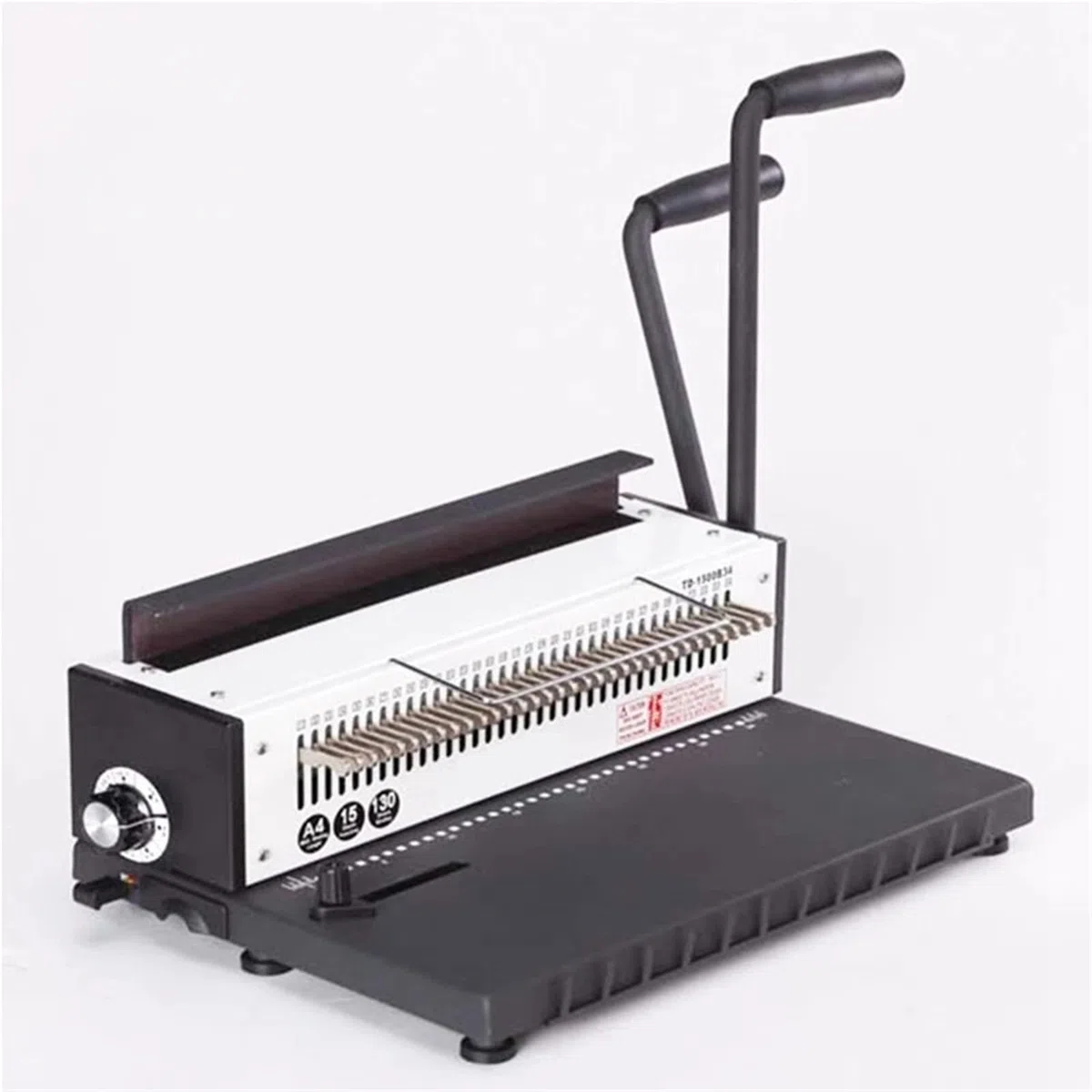 Bindemaschine, Doppelring-Bindemaschine mit Eisenring, A4-Bindemaschine mit Vollmessern, Tischkalender-Locher-Bindemaschine