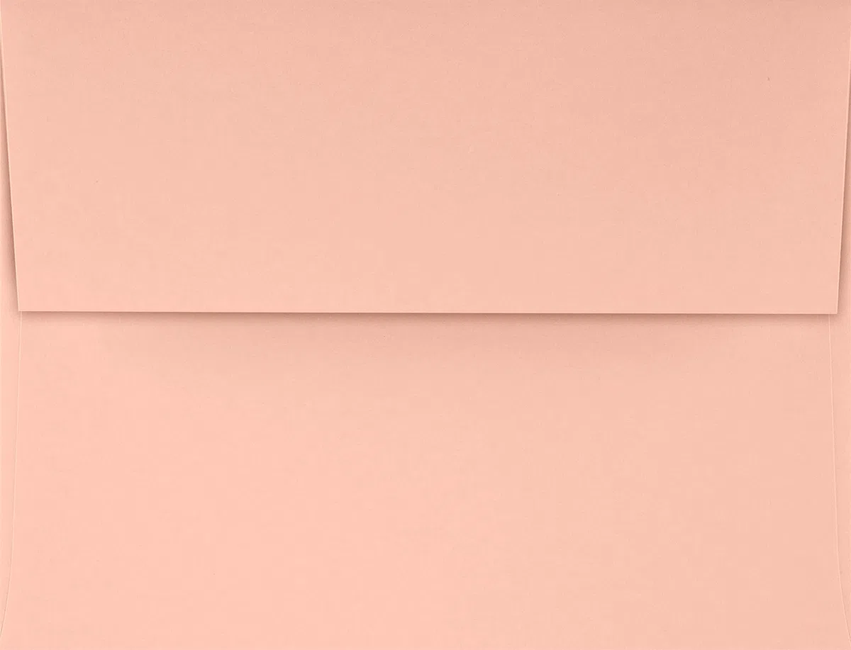 A4 Einladung Briefumschläge W/Abziehen und drücken (4 1/4 x 6 1/4) 250 Qty. blush