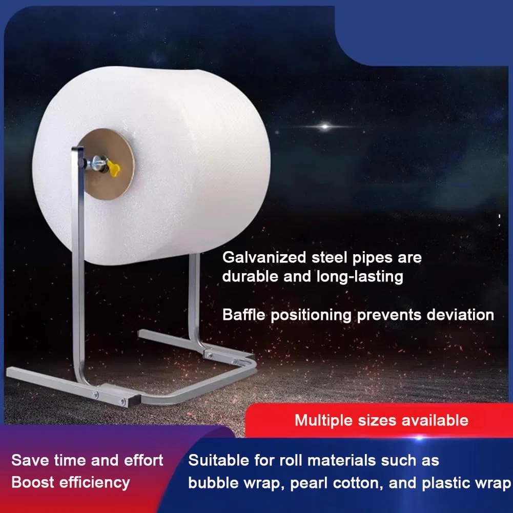 Luftpolsterfolie Polsterrolle mit Spender, Schutzverpackung für Versand und Lagerung, langlebig und leicht, ideal für zerbrechliche Gegenstände