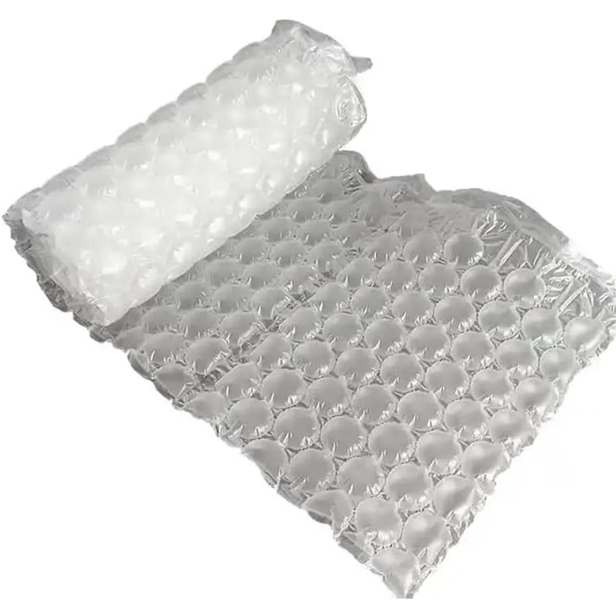 Luftpolsterfolie, Maschinell Zu Verarbeiten, Robuste,Aufblasbare Verpackungs-Luftpolsterbeutel, FüLlmaterial Aus Papier,300 M/Rolle, FüR Luftpolsterfolien-Verpackungen whitemachine-50cm*300m*4