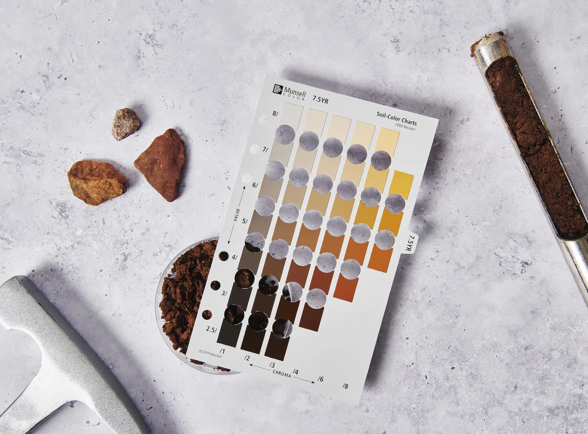 Pantone Munsell M50215B Bodenfarbenbuch, Bodenarten in jedem Bereich beurteilen