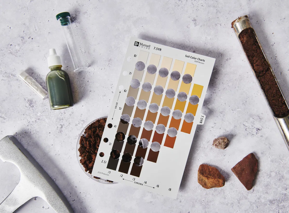 Pantone Munsell M50215B Bodenfarbenbuch, Bodenarten in jedem Bereich beurteilen