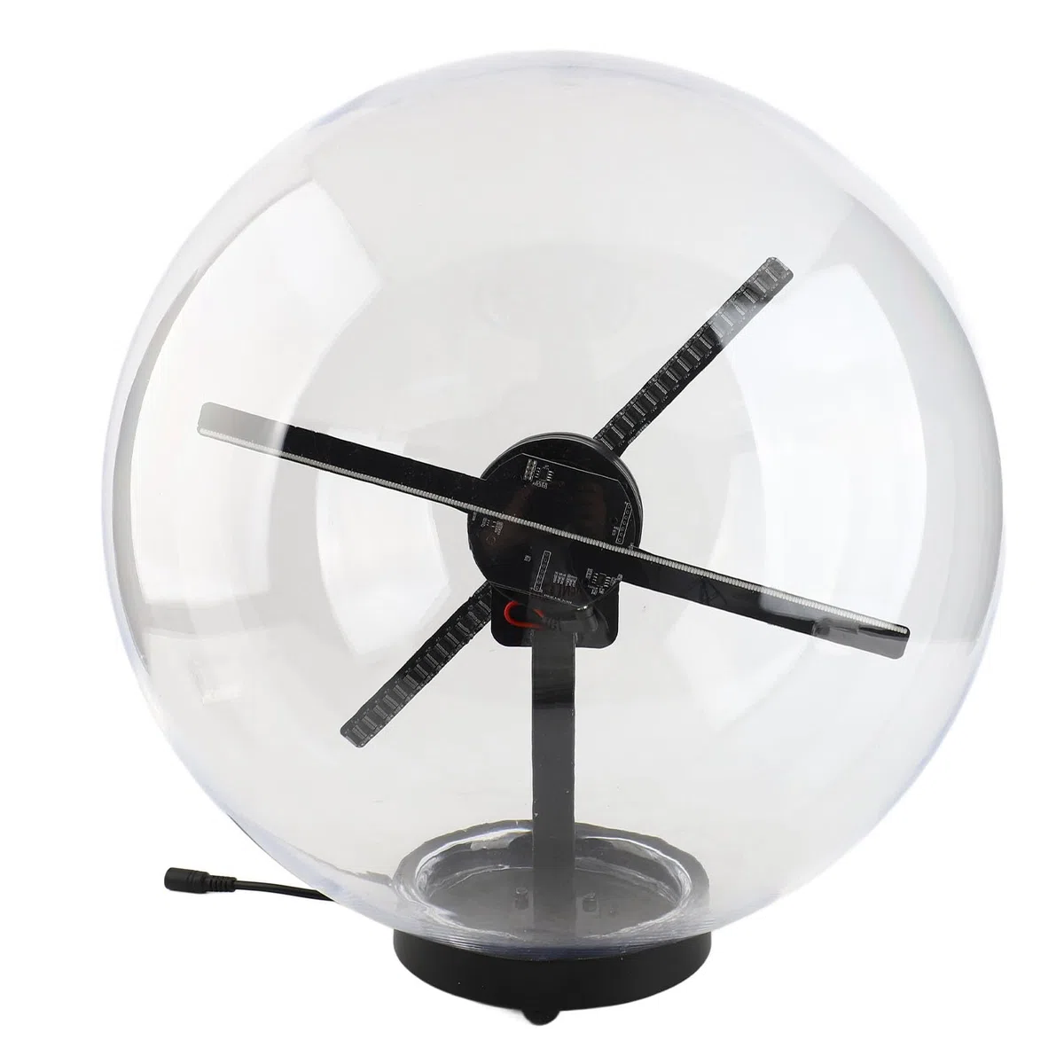 Holografischer Projektor mit WiFi-Steuerung, 12,6-Zoll-3D-Werbedisplay (EU-Stecker)